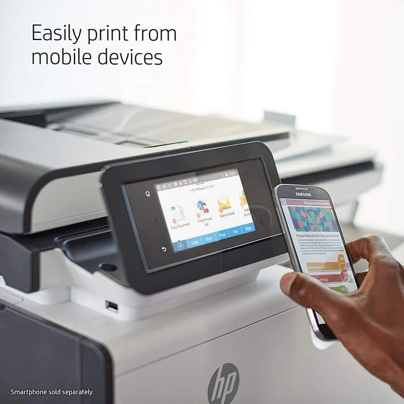 Rental Photocopy Machine With Printer HP PageWide Pro 477dw