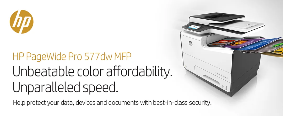 Color Photocopy Machine Rental Printer HP PageWide Pro 577dw