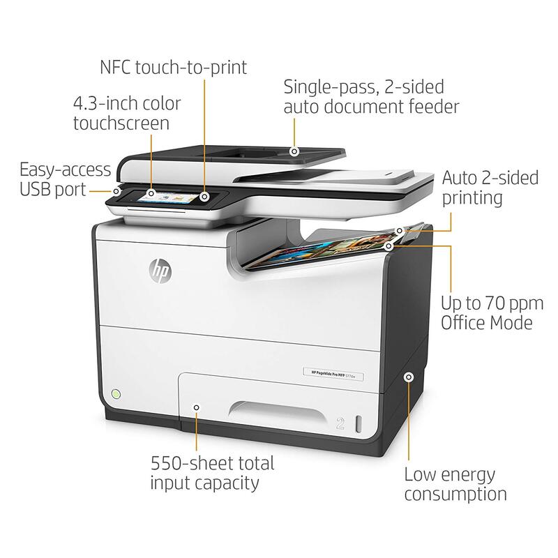 Color Photocopy Machine Rental Printer HP PageWide Pro 577dw